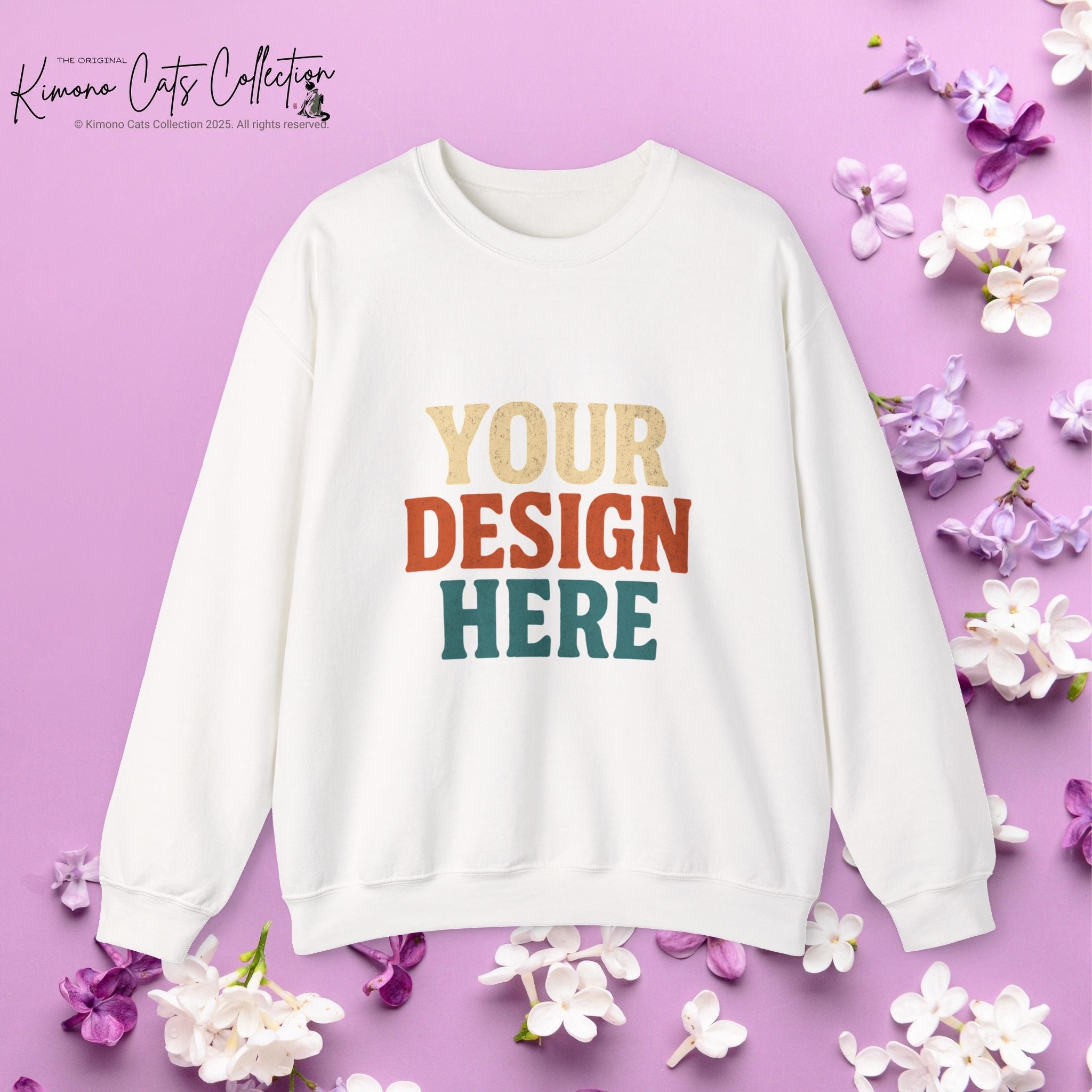 Custom Image Sweatshirt – Your Art, Photo, or Design Printed