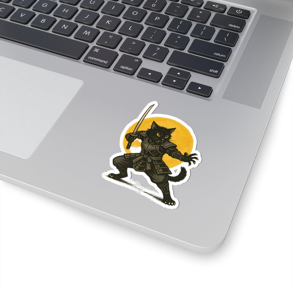 Samurai Cat Stickers | Cool Cat Lover Gifts
