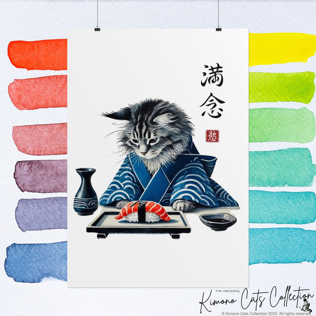 Custom Kimono Pet Portrait – Pre-Made!