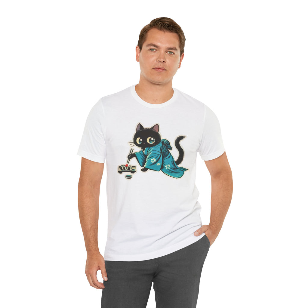 Sushi Cat Shirt - Japanese Kawaii Cat Tee