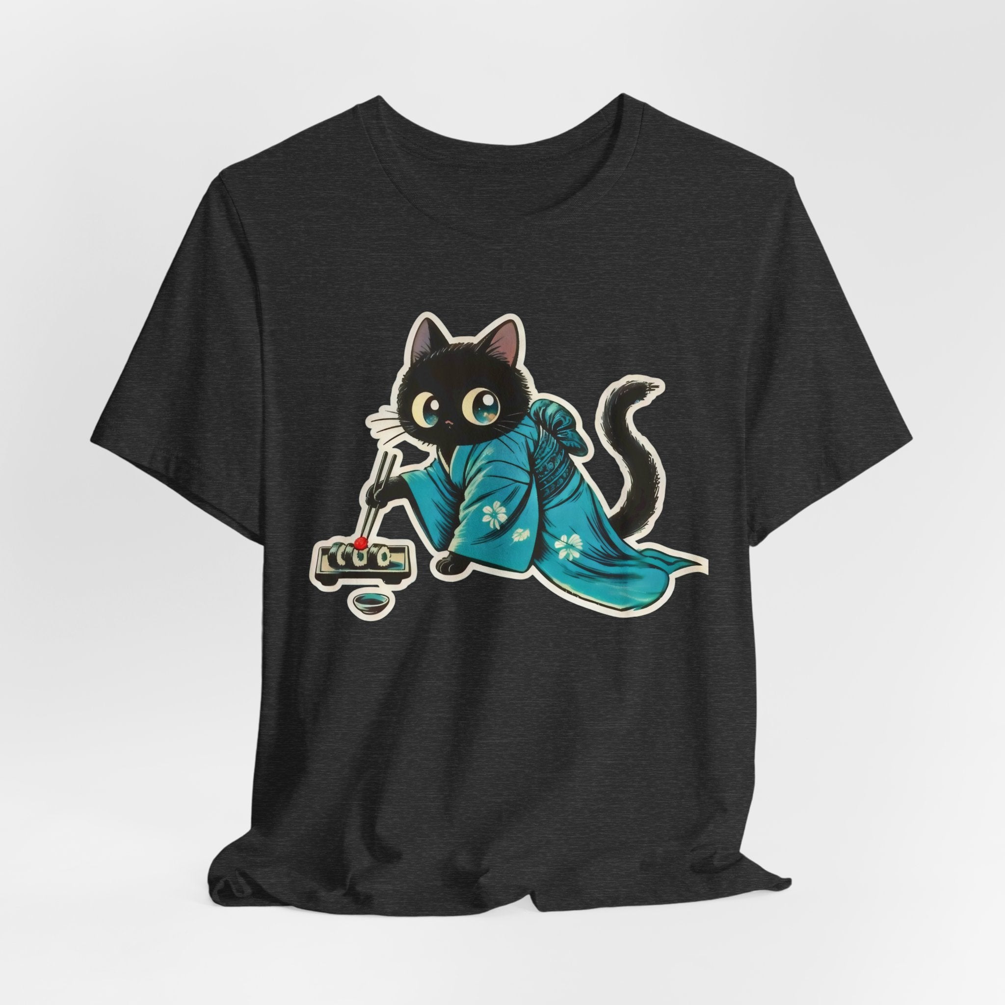 Sushi Cat Shirt - Japanese Kawaii Cat Tee