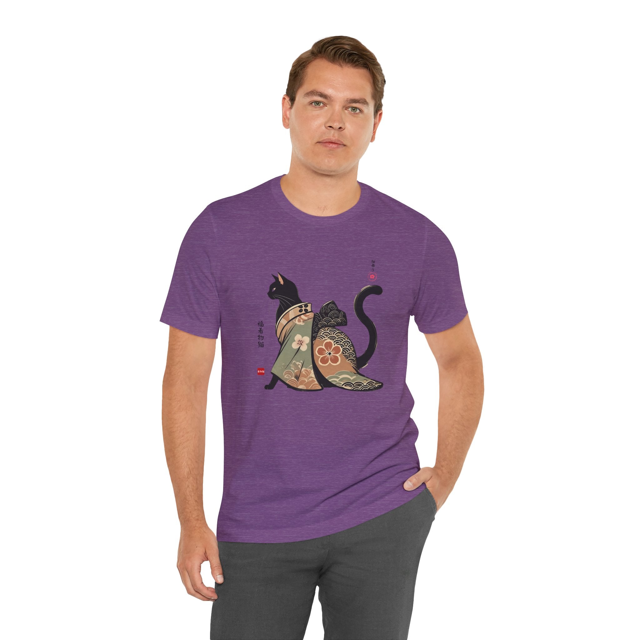 Lucky Kimono Cat Tee – Unisex
