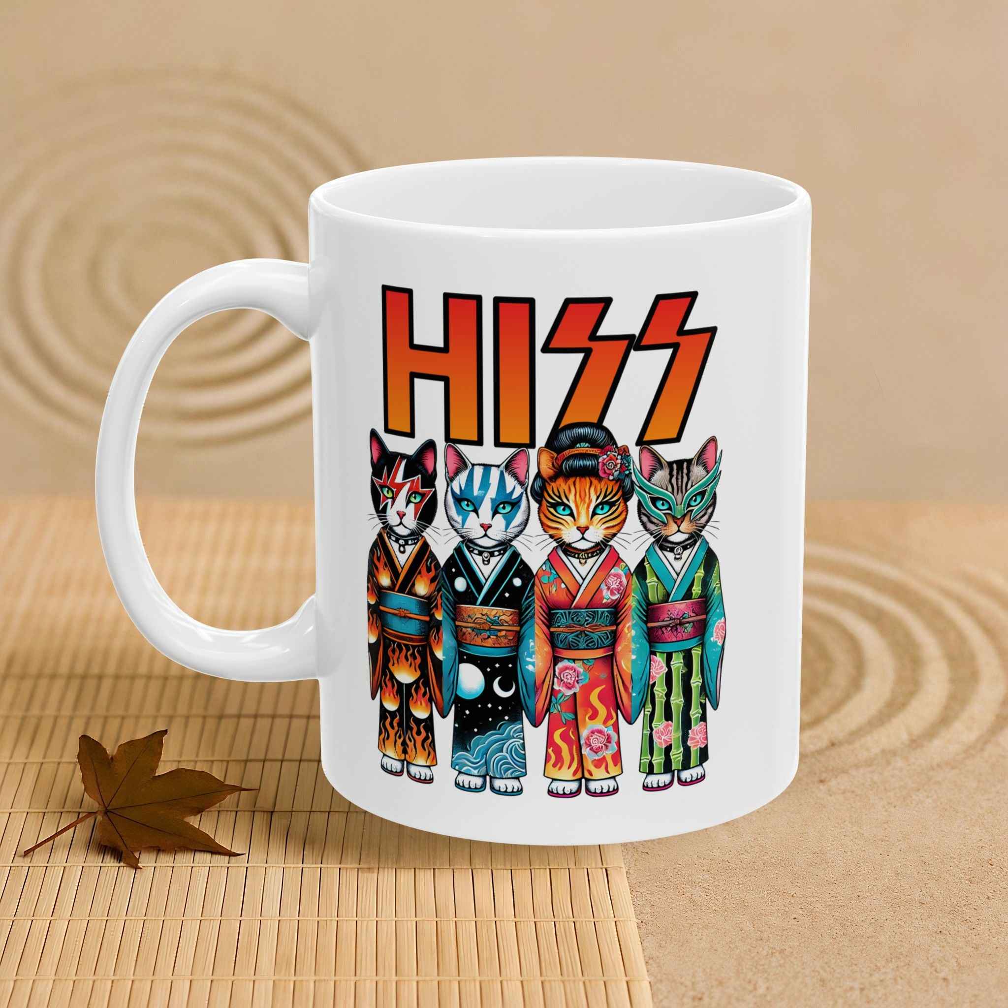HISS Funny Cats Mug (11oz, 15oz)