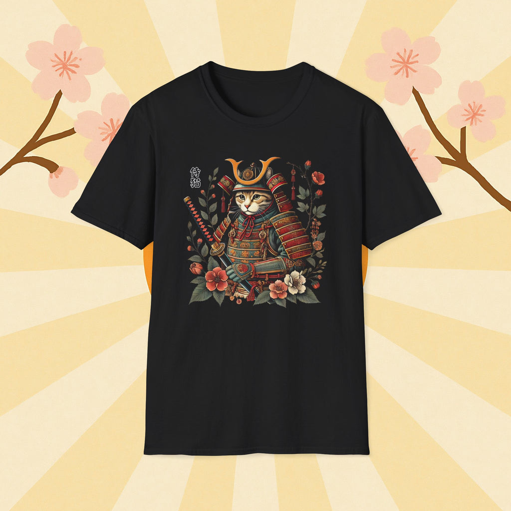 Samurai Cat T-Shirt, Unisex