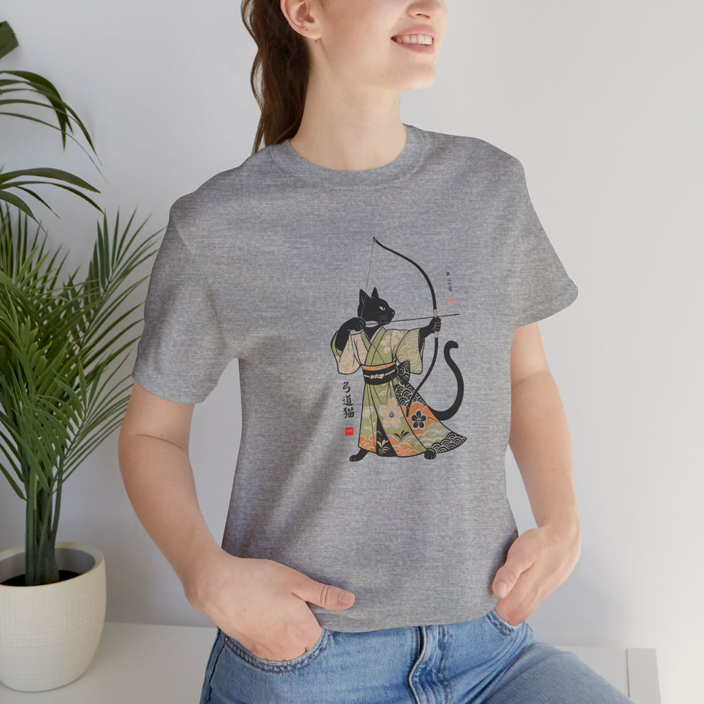 Kyudo Cat Archer T-Shirt