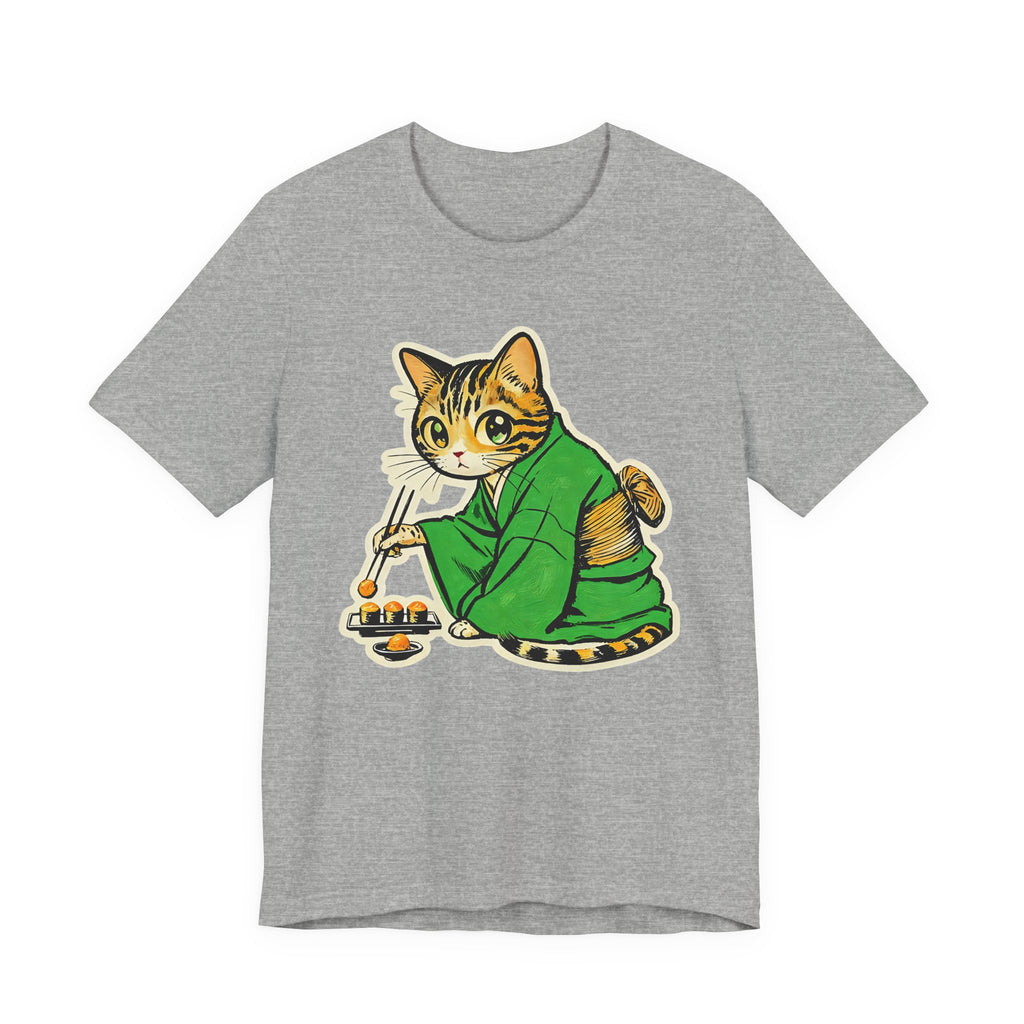 Kawaii Bengal Kimono Cat Shirt  Sushi Cat Tee