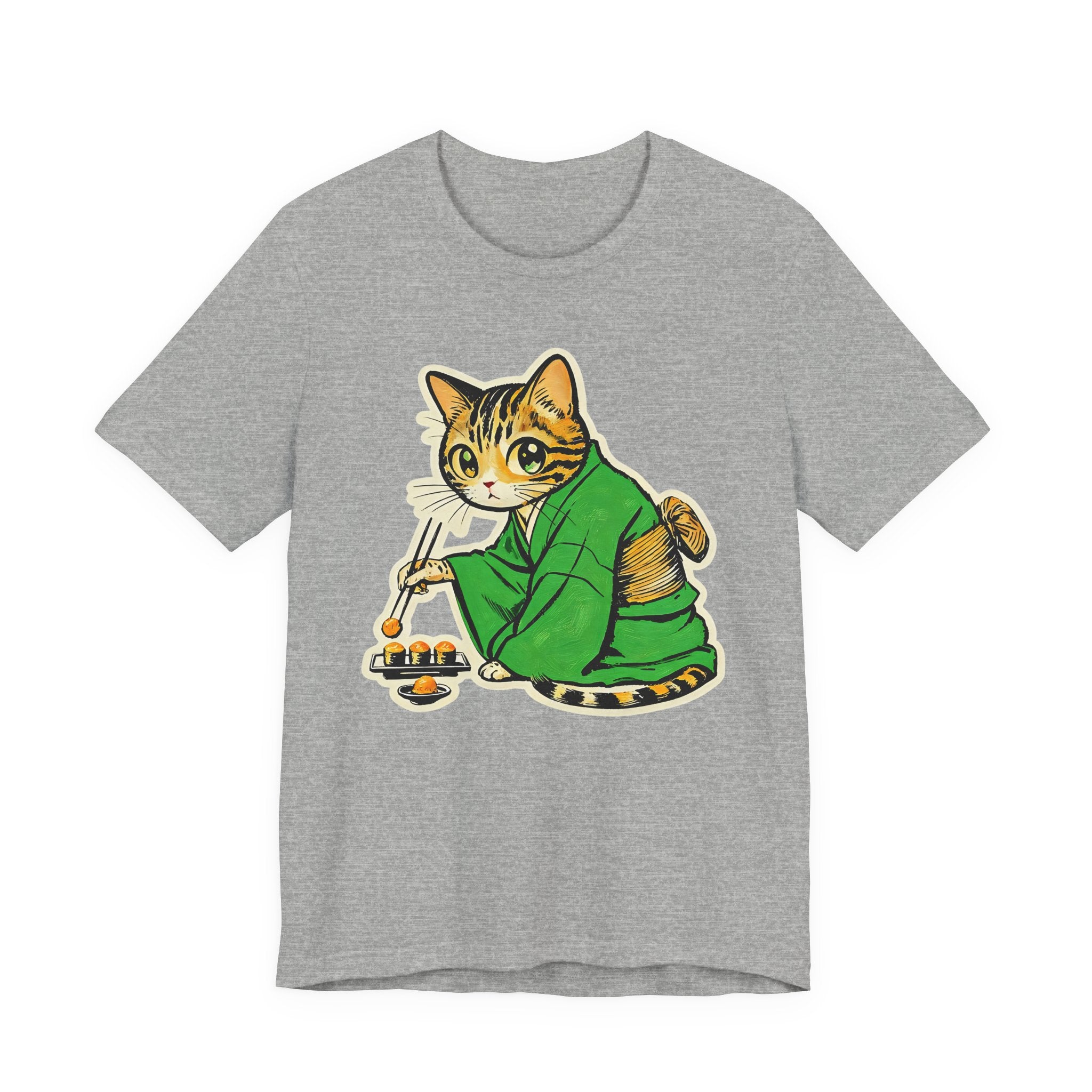 Kawaii Bengal Kimono Cat Shirt  Sushi Cat Tee
