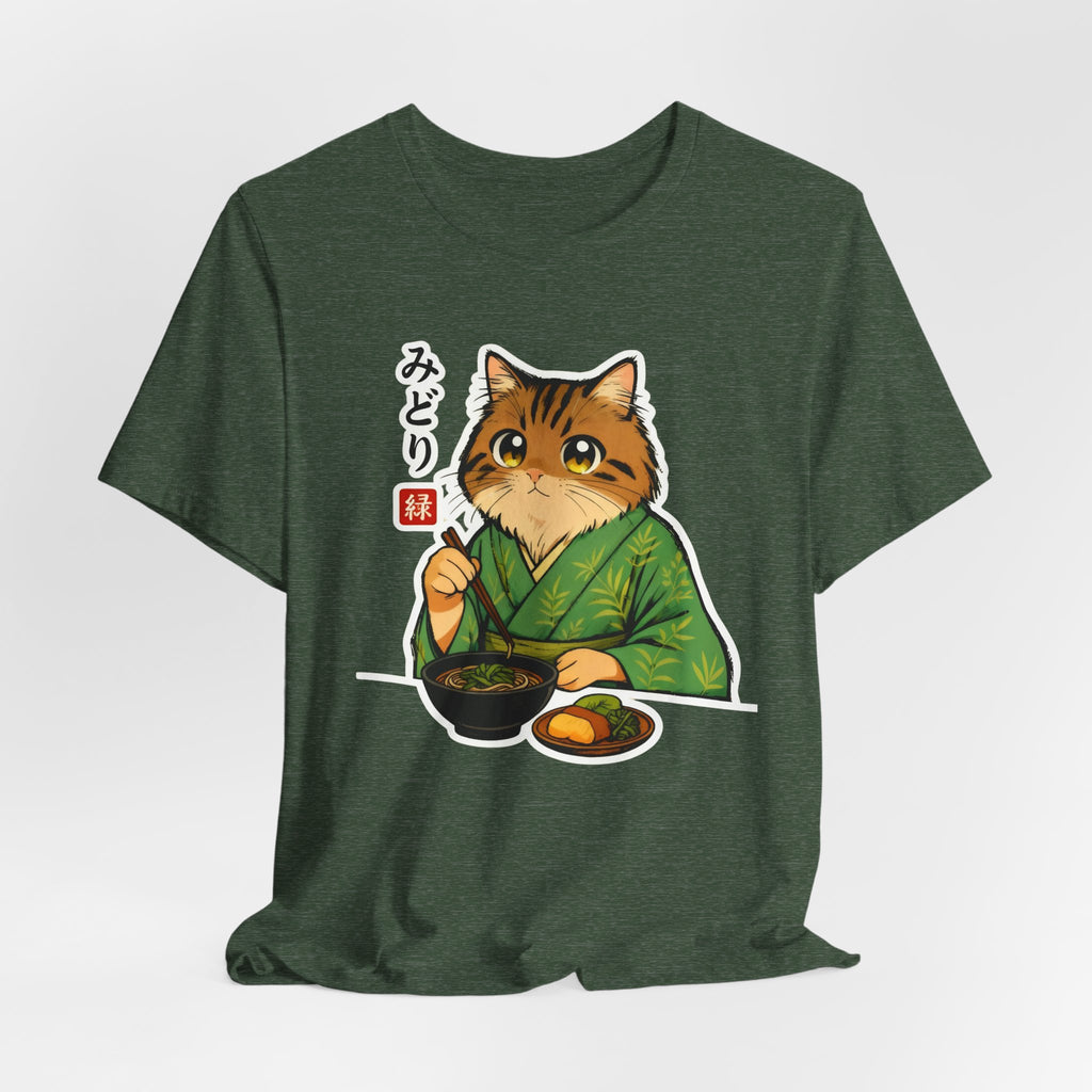 Ramen Kimono Cat Shirt - Japanese Noodle Cat Tee