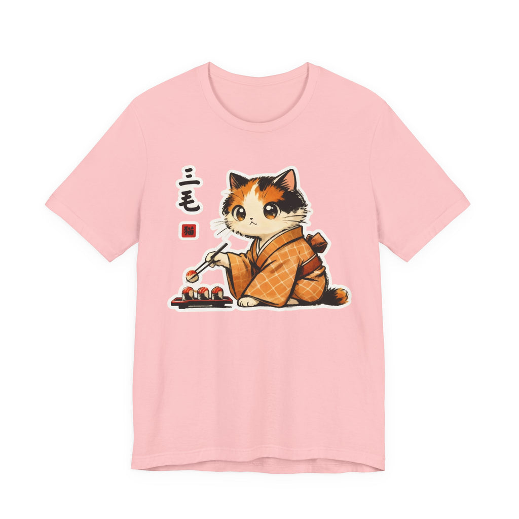 Sushi Kimono Cat Shirt - Cute Japanese Cat T-Shirt