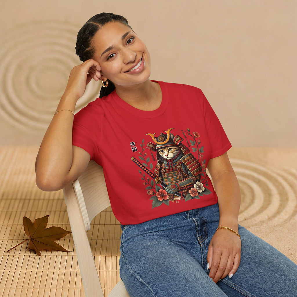 Samurai Cat T-Shirt, Unisex