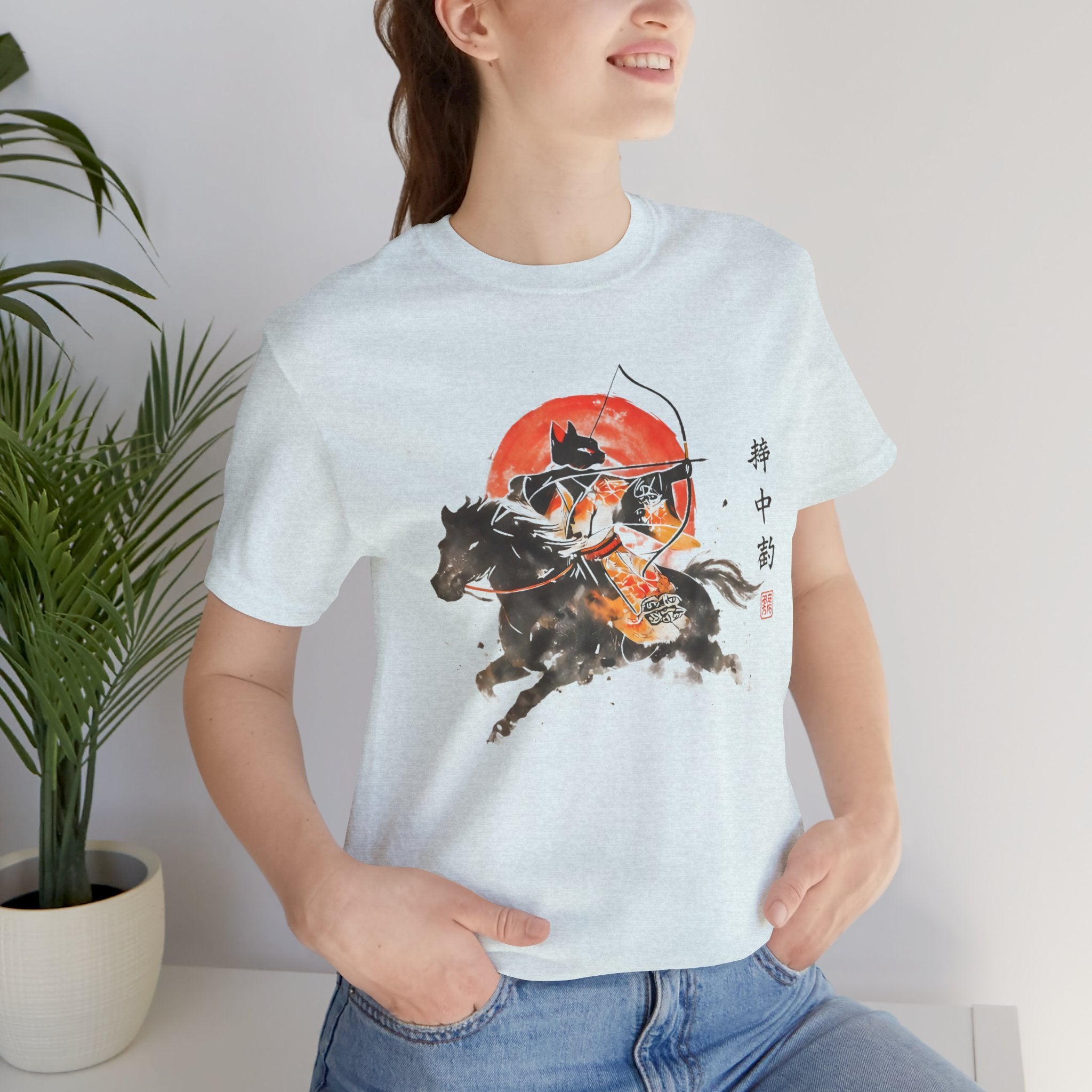 Year of the Horse Cat Tee | Japanese Zodiac Lunar New Year