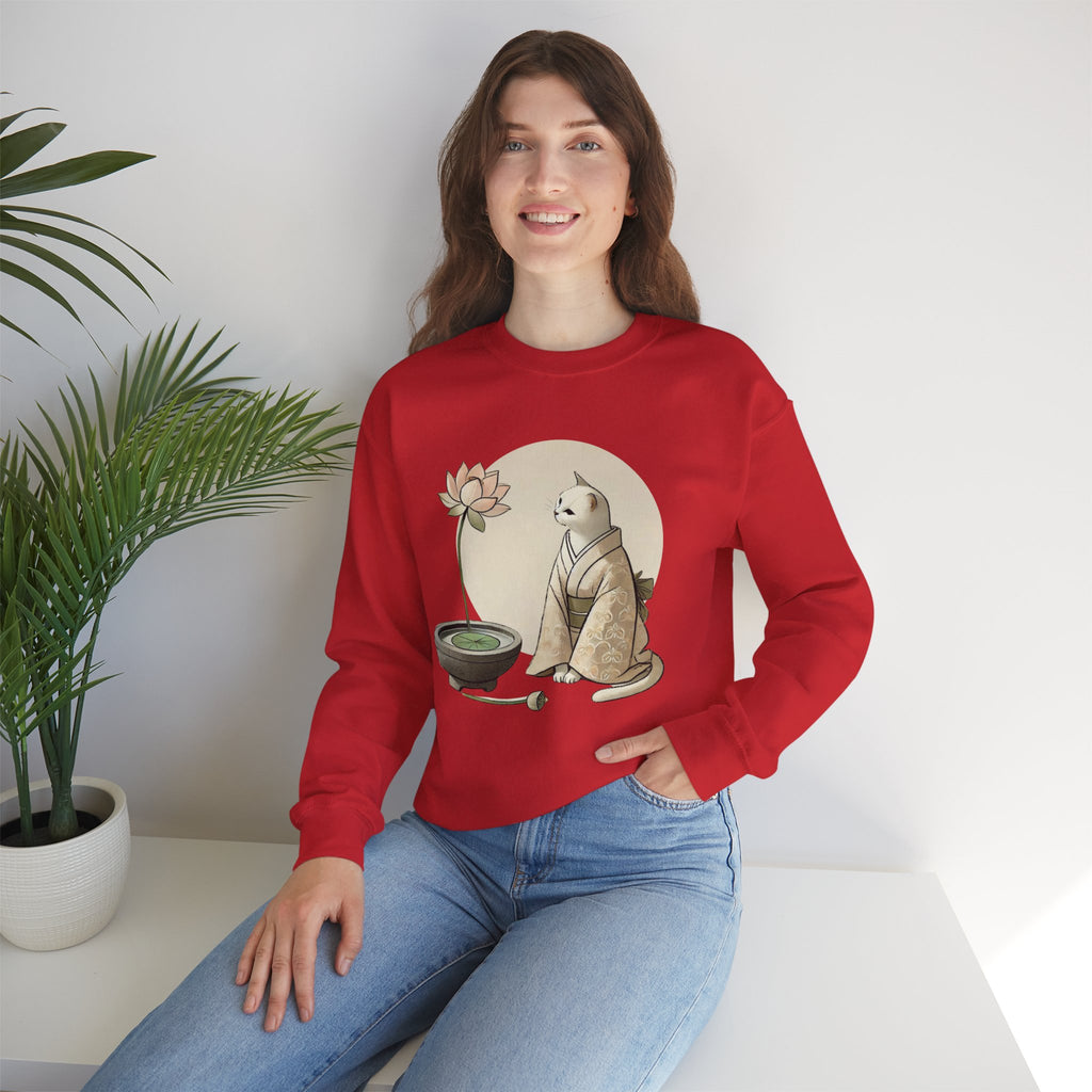 Geisha Cat Sweatshirt