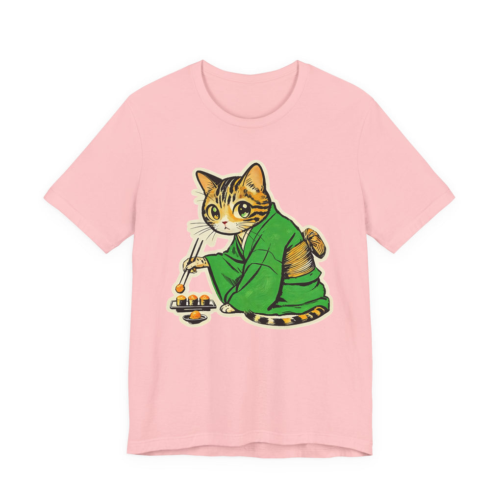 Kawaii Bengal Kimono Cat Shirt  Sushi Cat Tee