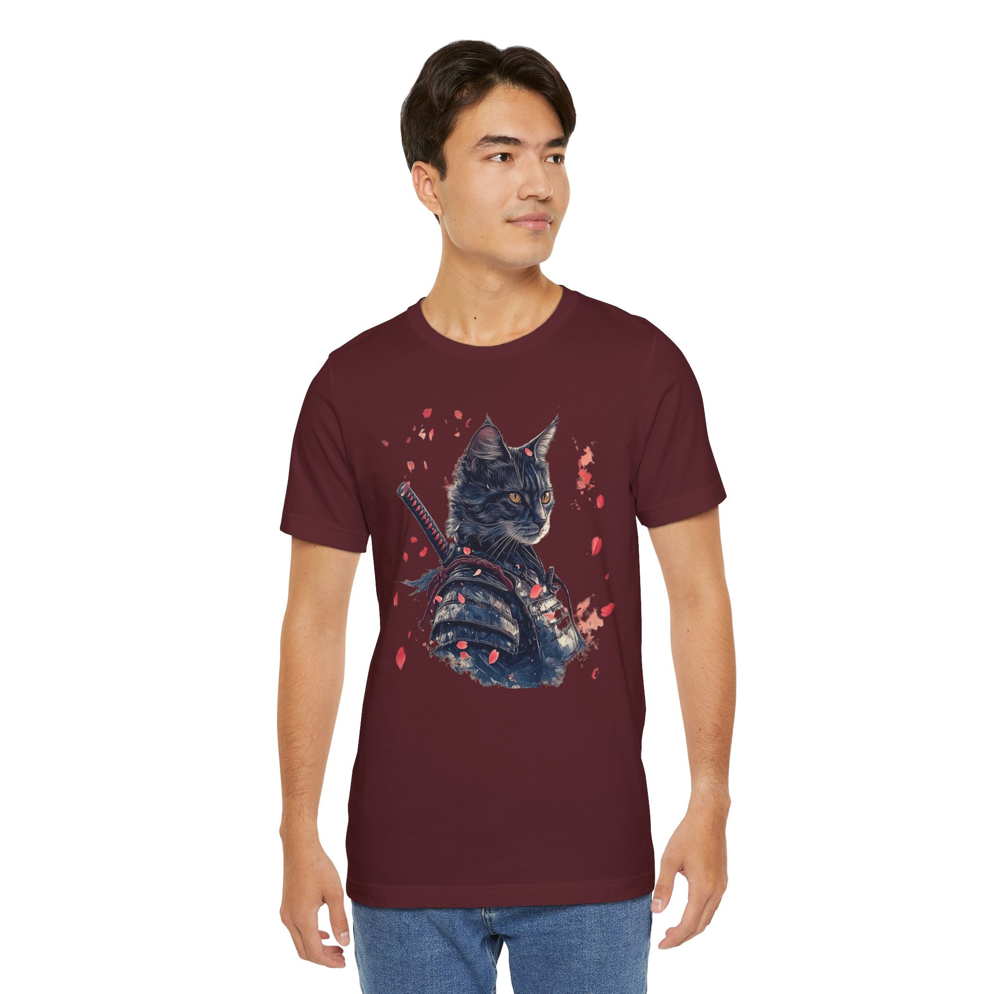 Samurai Cat Warrior Tee - Unisex