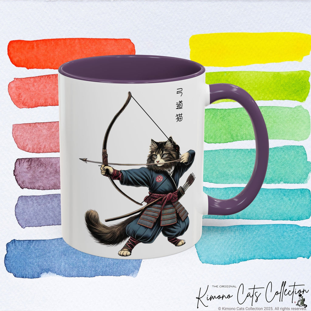 Kyudo Cat Mug
