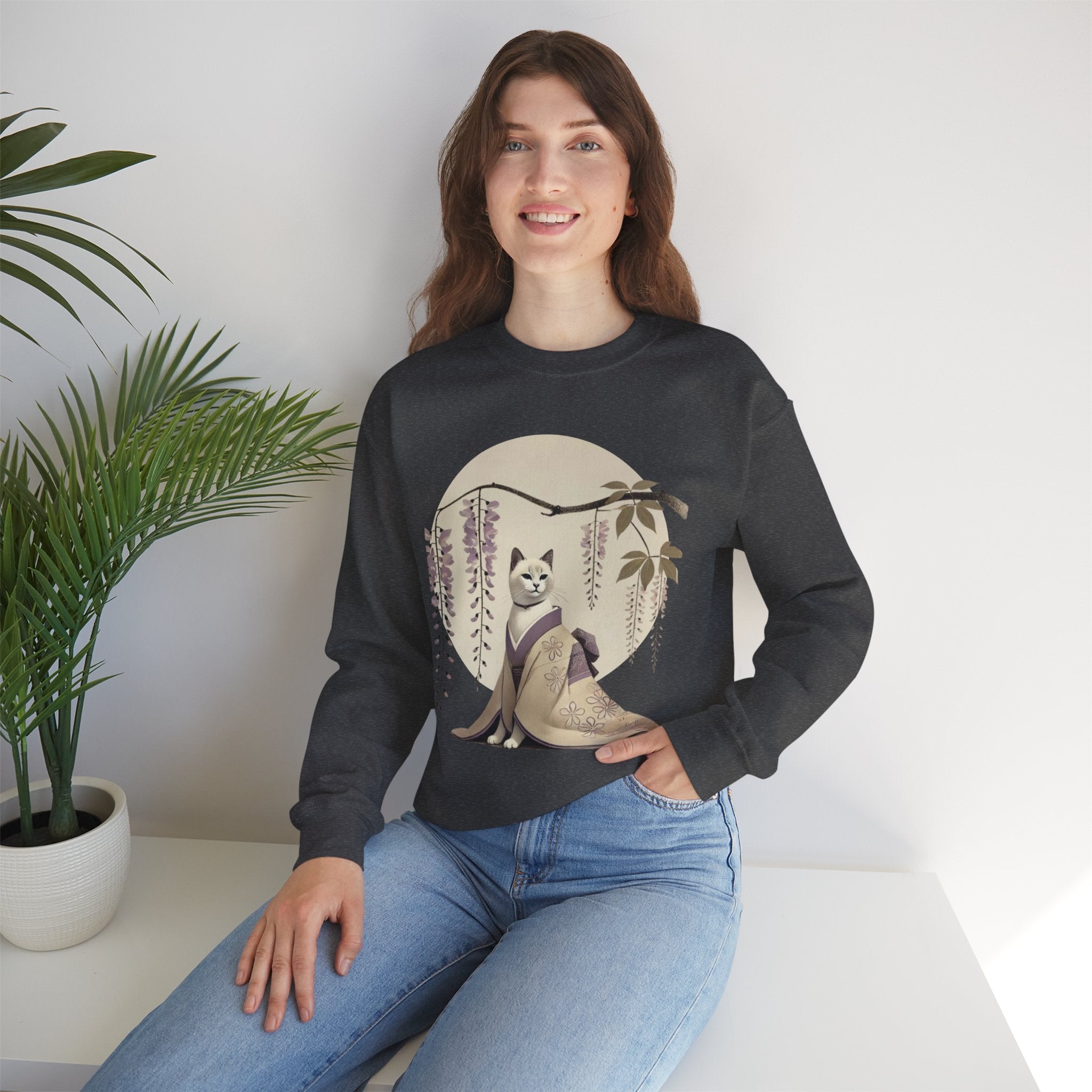 Geisha Cat Sweatshirt
