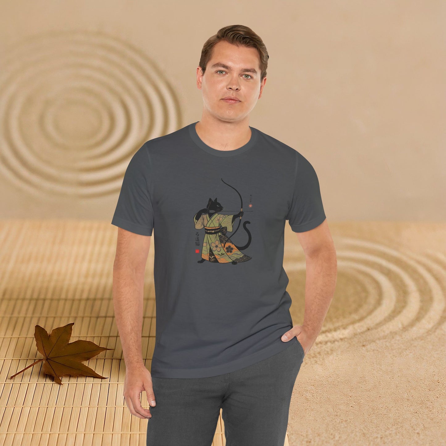 Kyudo Cat Archer T-Shirt