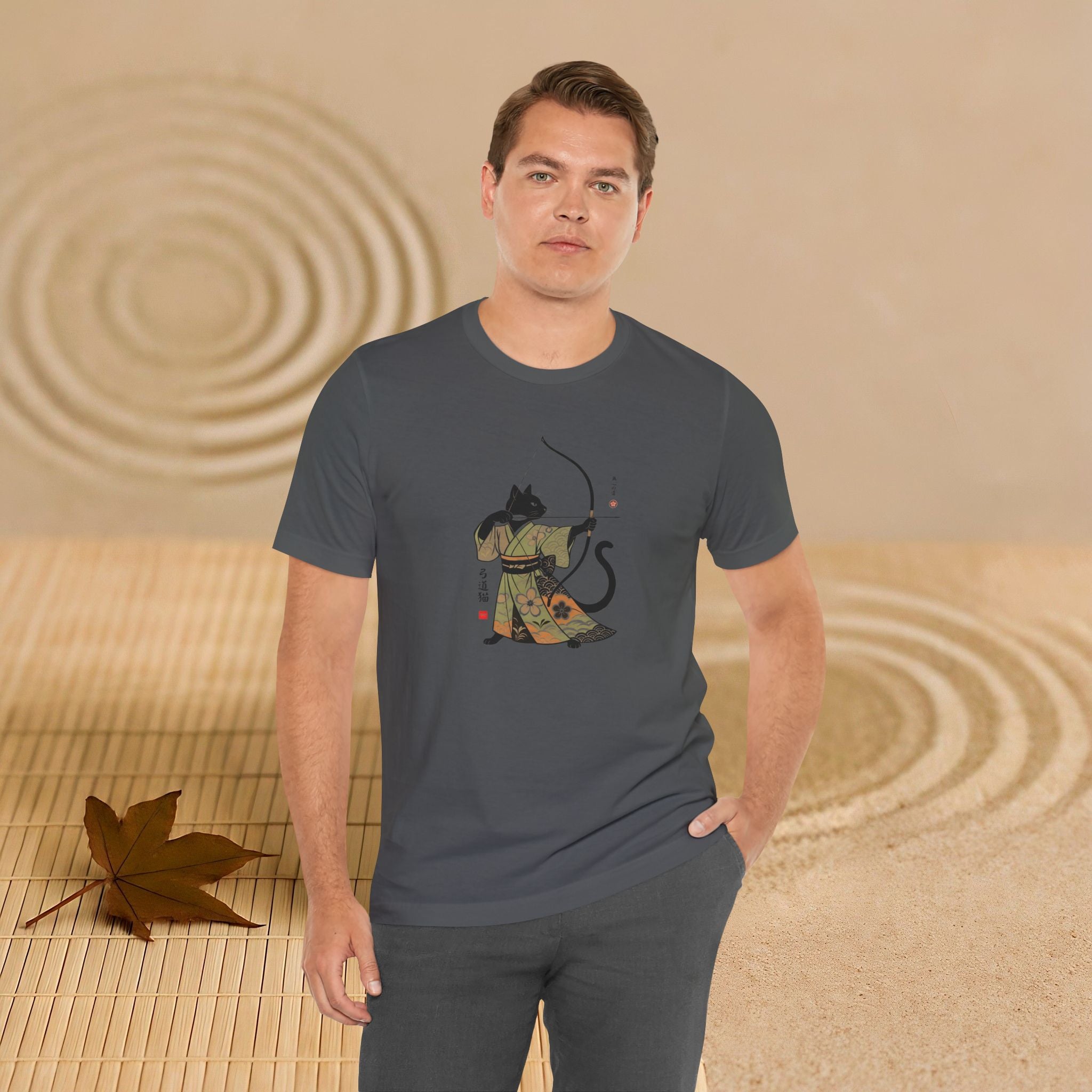 Kyudo Cat Archer T-Shirt