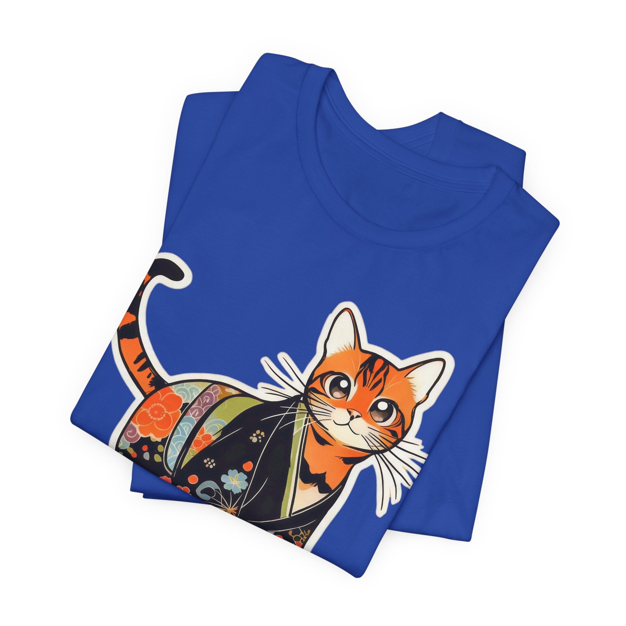 Kawaii Kimono Cat Shirt Japan Gift Tee