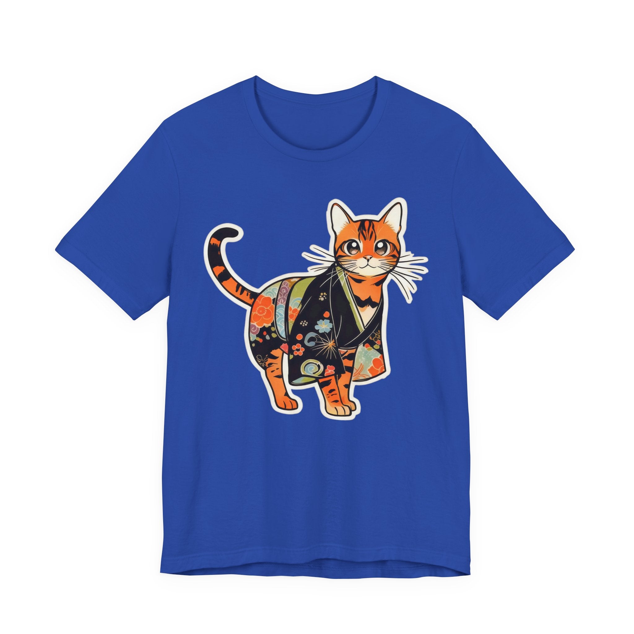 Kawaii Kimono Cat Shirt Japan Gift Tee