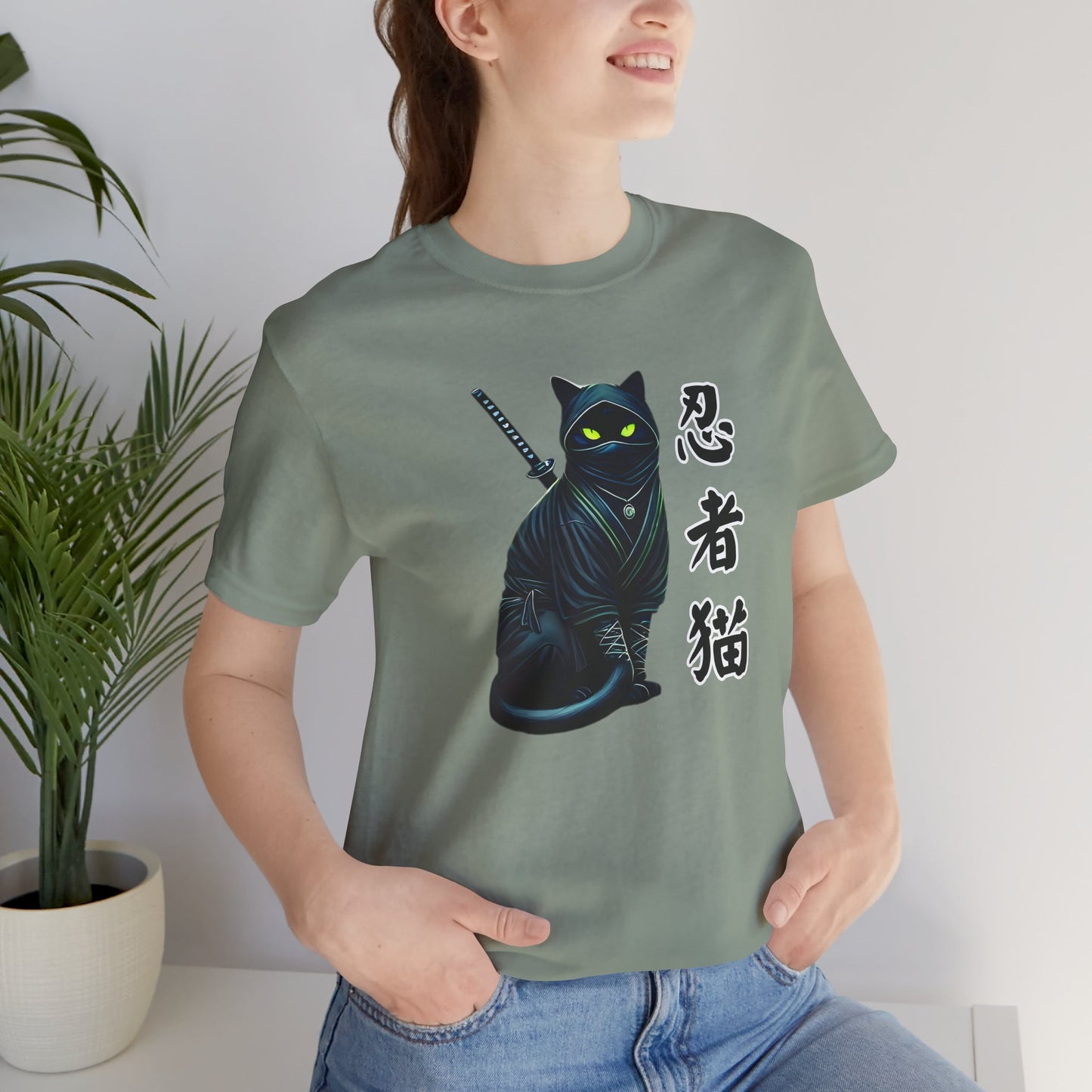 Black Cat Ninja Tee – Unisex