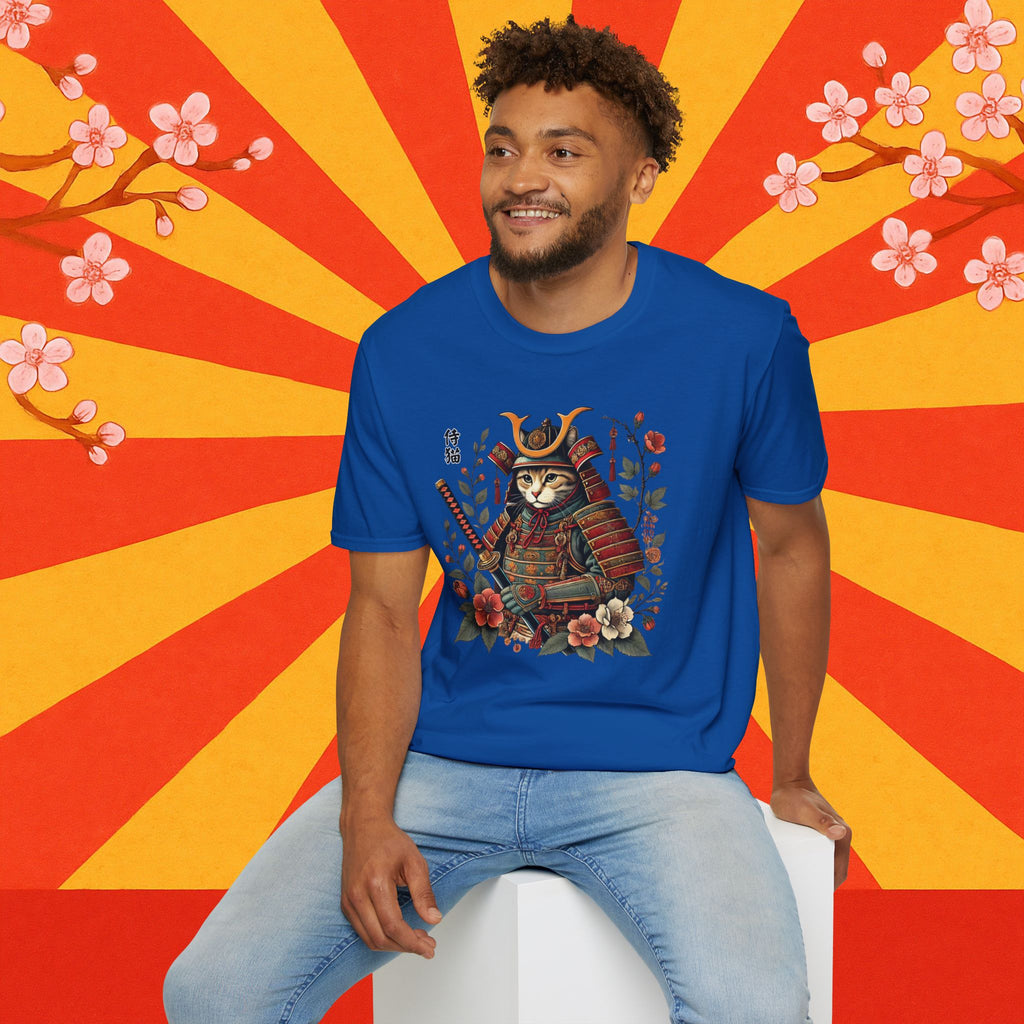 Samurai Cat T-Shirt, Unisex