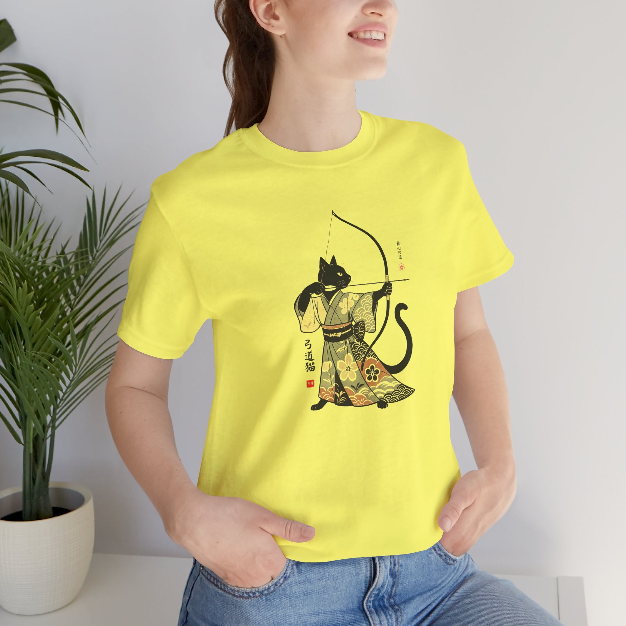 Kyudo Cat Archer T-Shirt