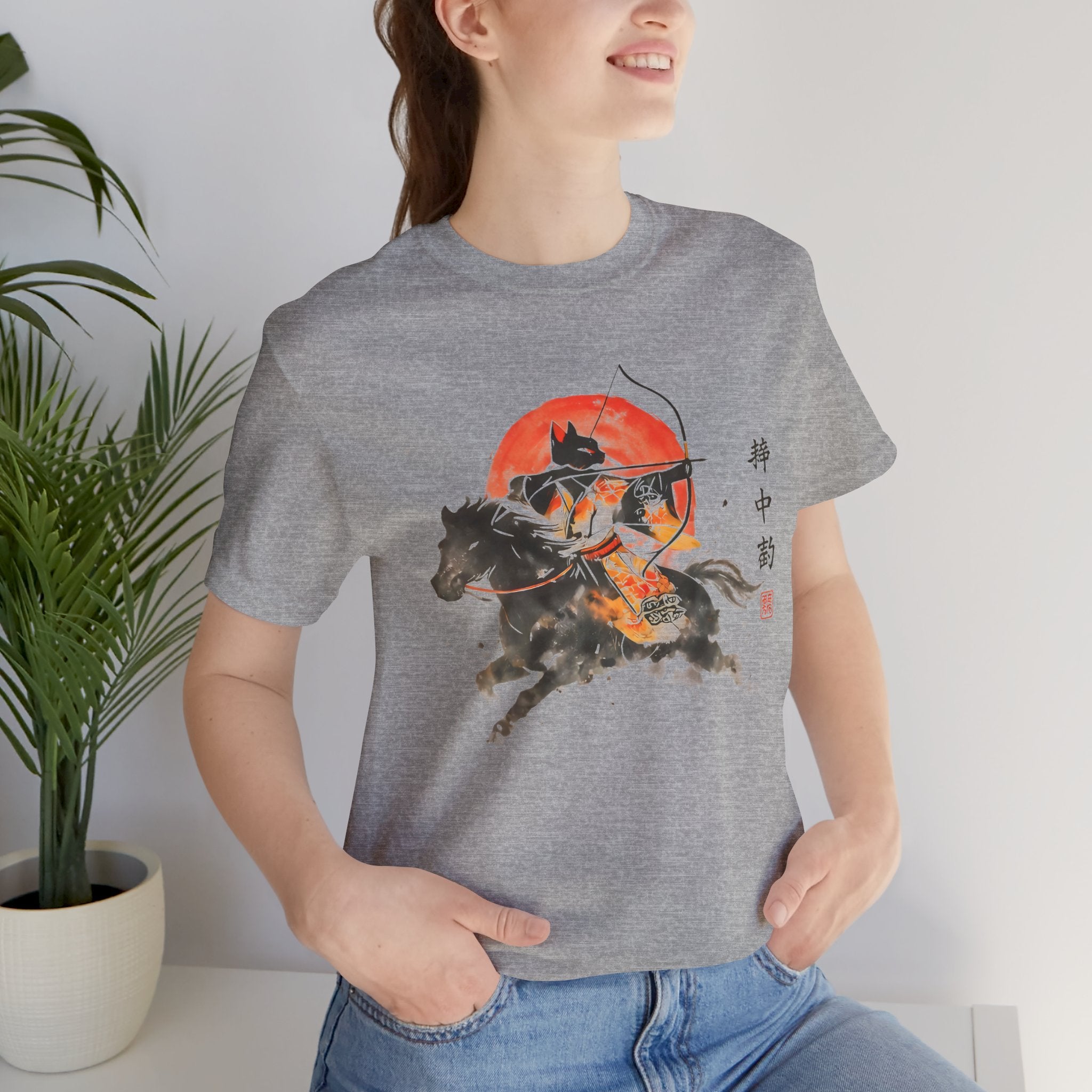 Year of the Horse Cat Tee | Japanese Zodiac Lunar New Year
