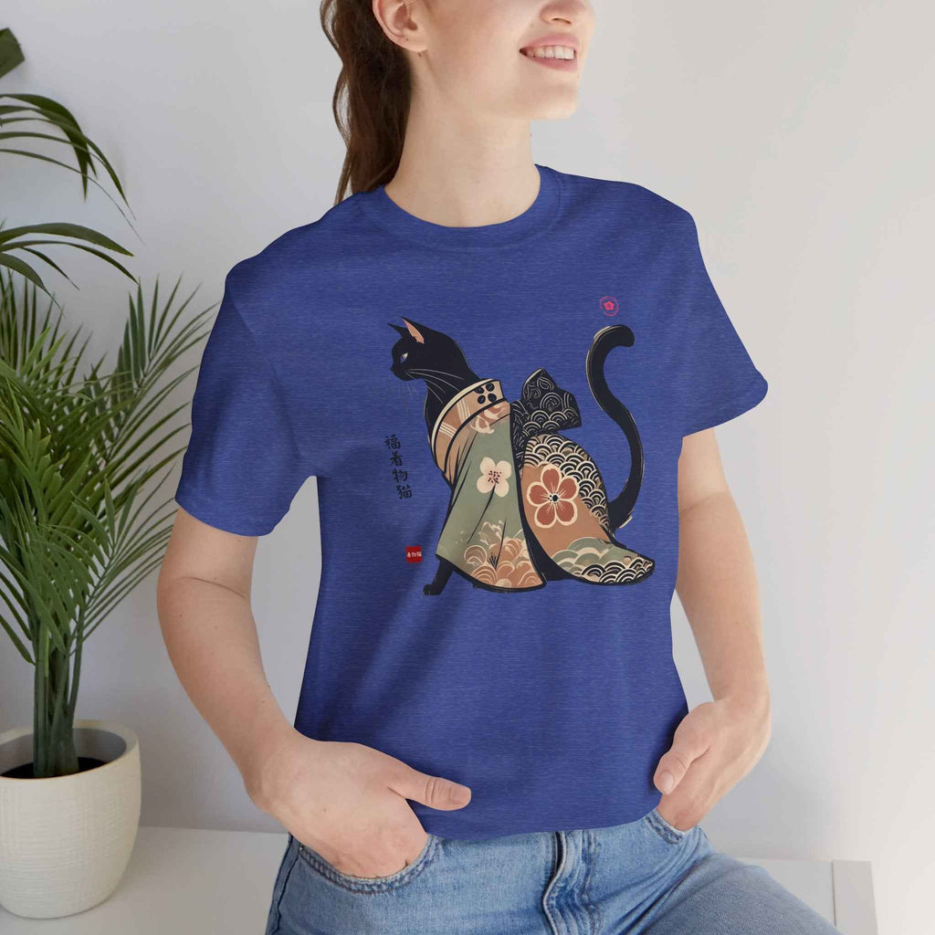 Lucky Kimono Cat Tee – Unisex
