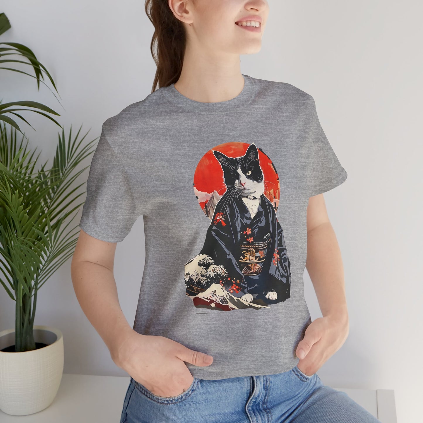 Kimono Cats Sunset Tee — Unisex 🐾