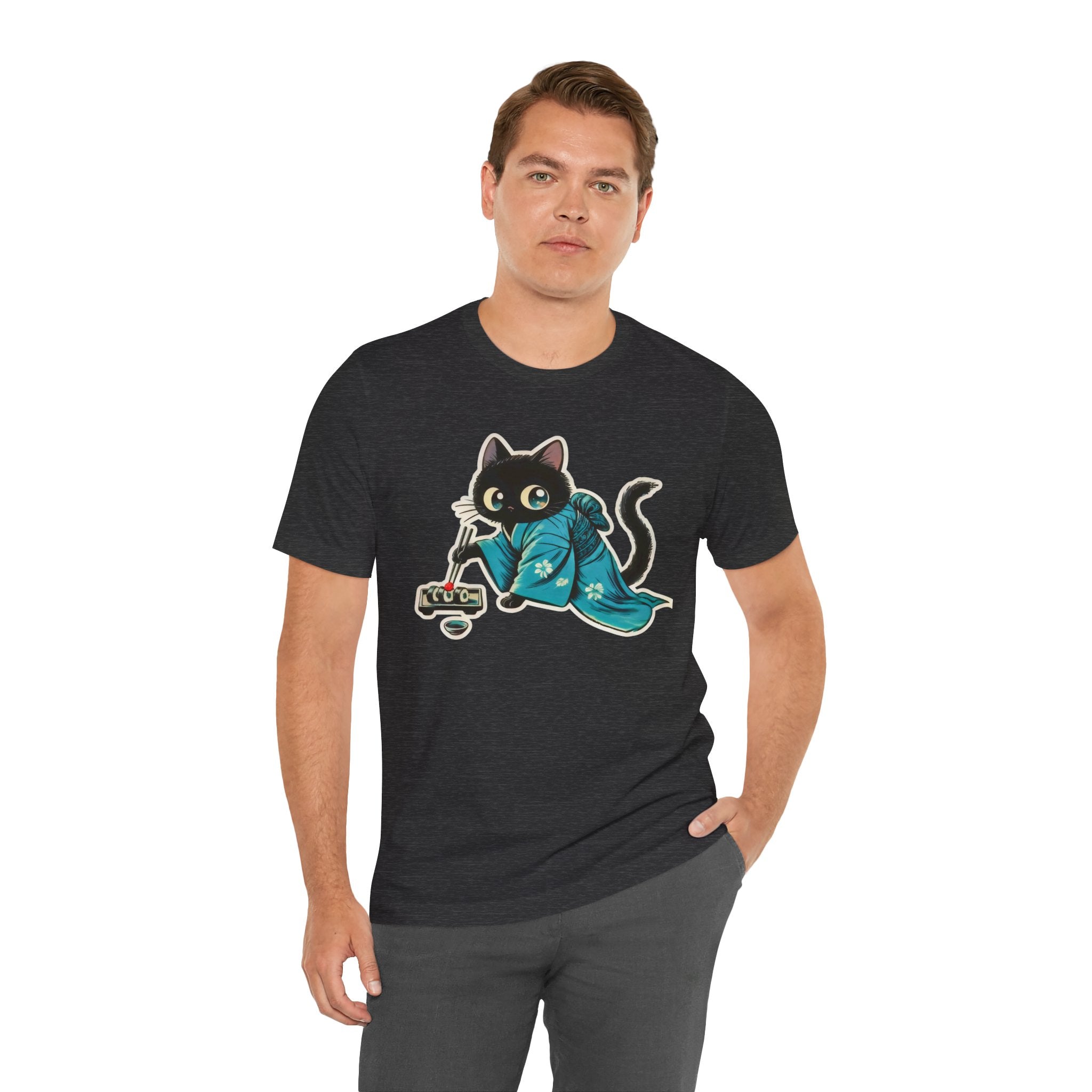 Sushi Cat Shirt - Japanese Kawaii Cat Tee