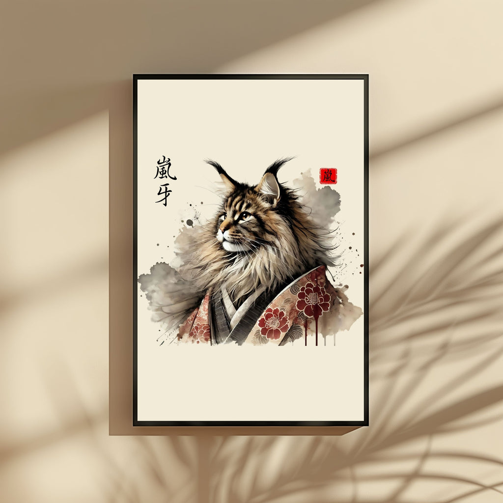 Ranga - Storm Fang Cat Wall Art