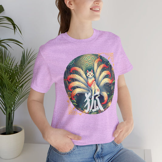 Moonlit Kitsune Fox Tee