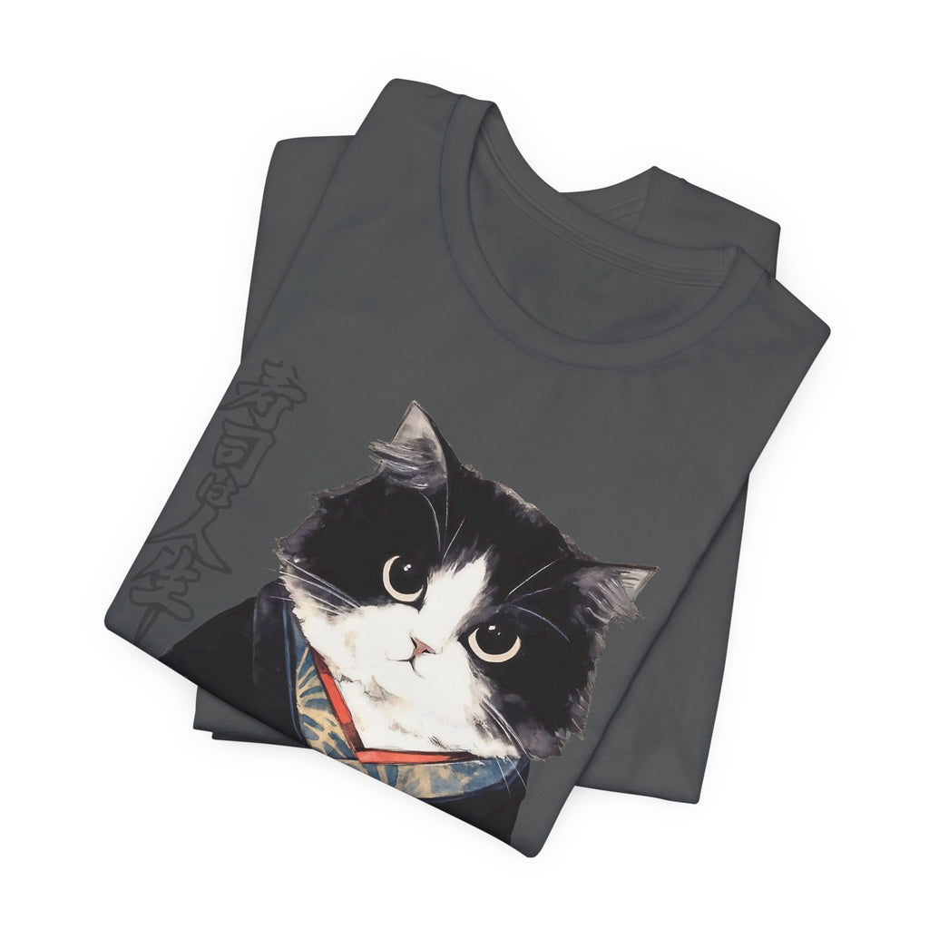 Japanese Neko Cat Tee | Cat in Kimono Shirt