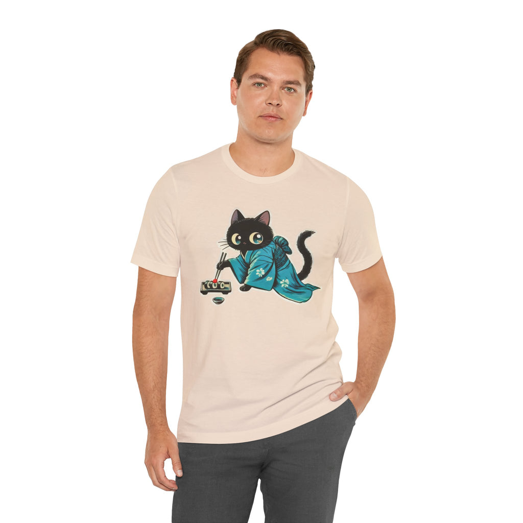 Sushi Cat Shirt - Japanese Kawaii Cat Tee