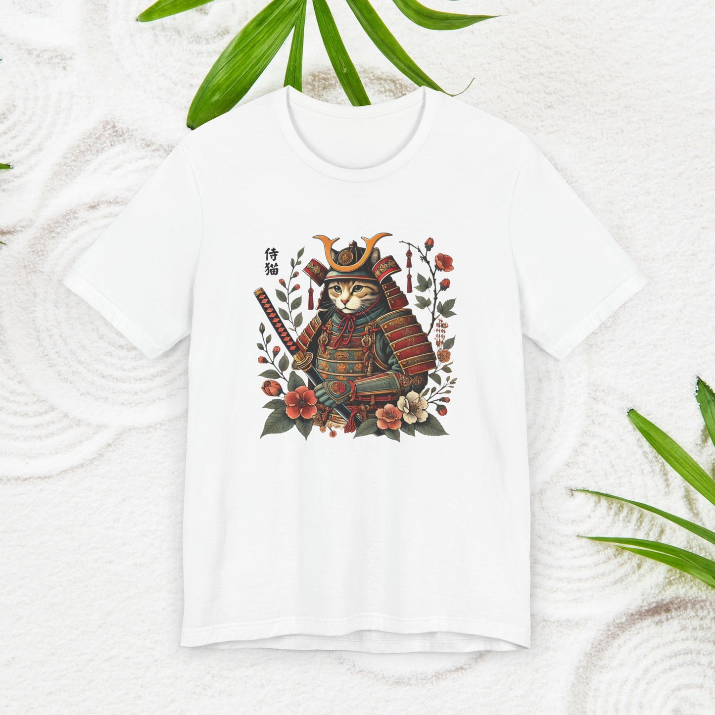Japanese Samurai Cat - Unisex T-Shirt