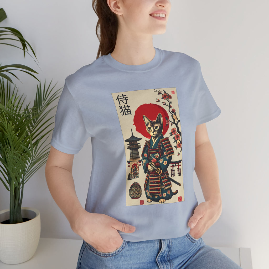 Samurai Neko Stormclaw – Unisex T-Shirt
