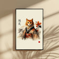 Kagerō - Heat Haze Cat Wall Art