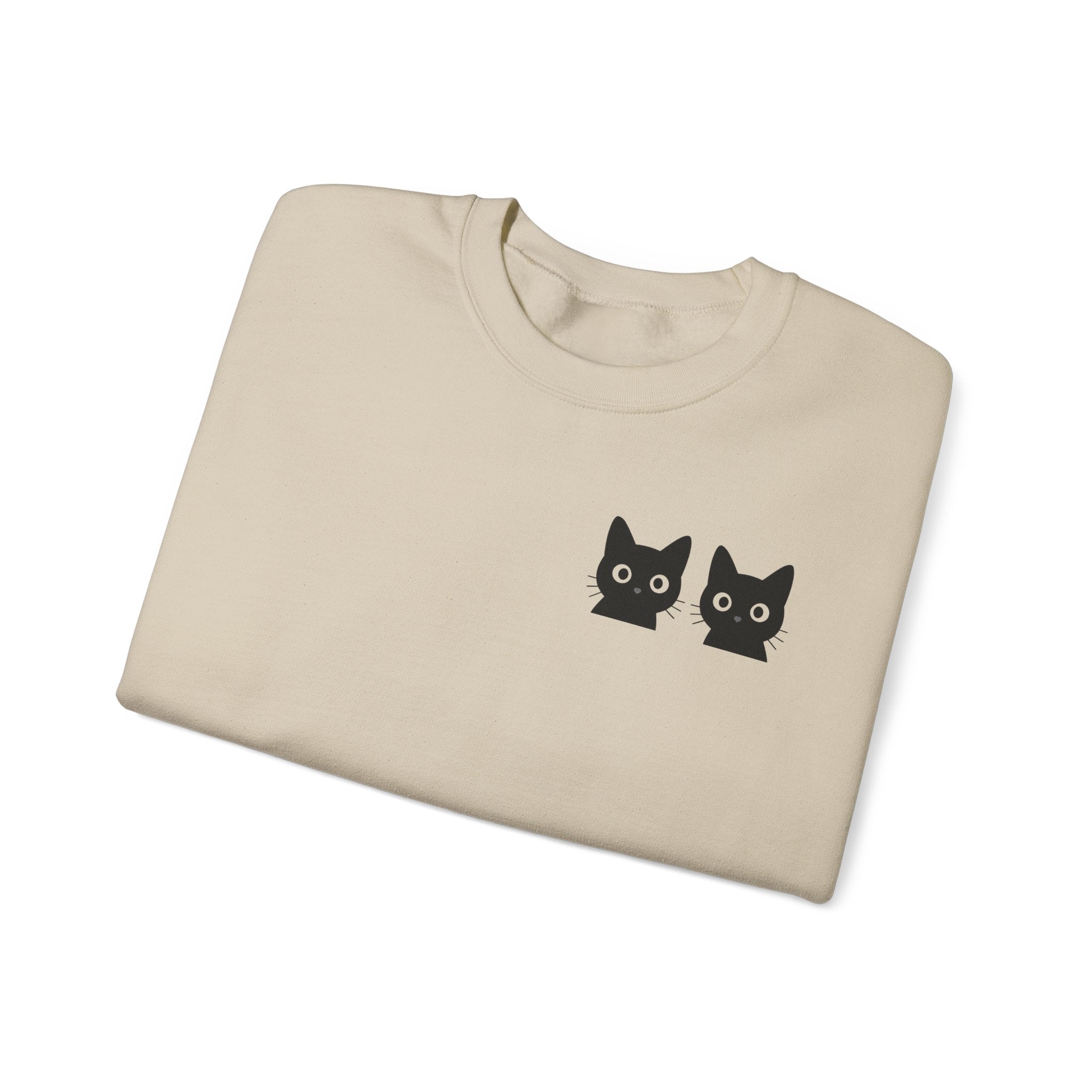 Black Cats Unisex Sweatshirt - Cat Lover Sweater