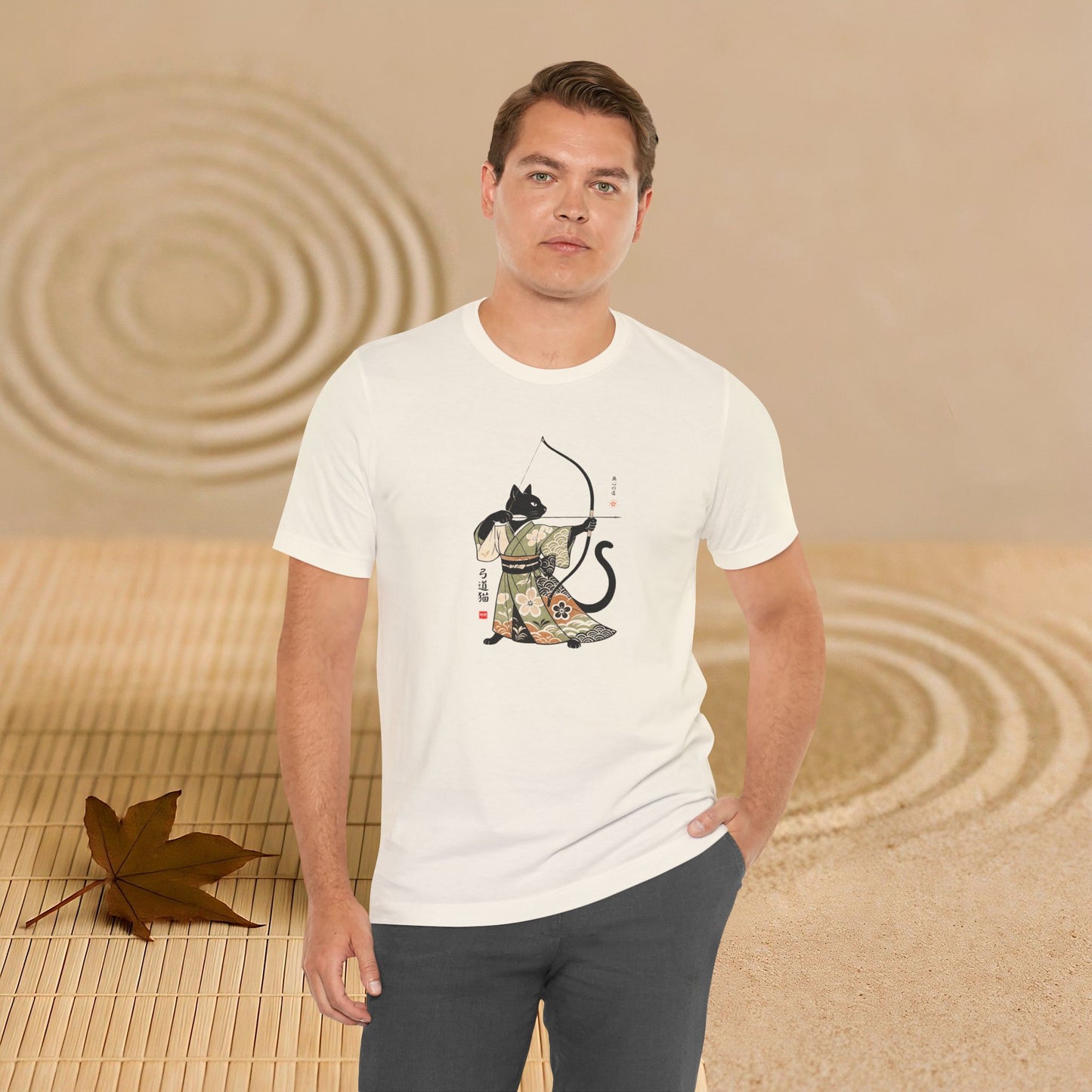 Kyudo Cat Archer T-Shirt