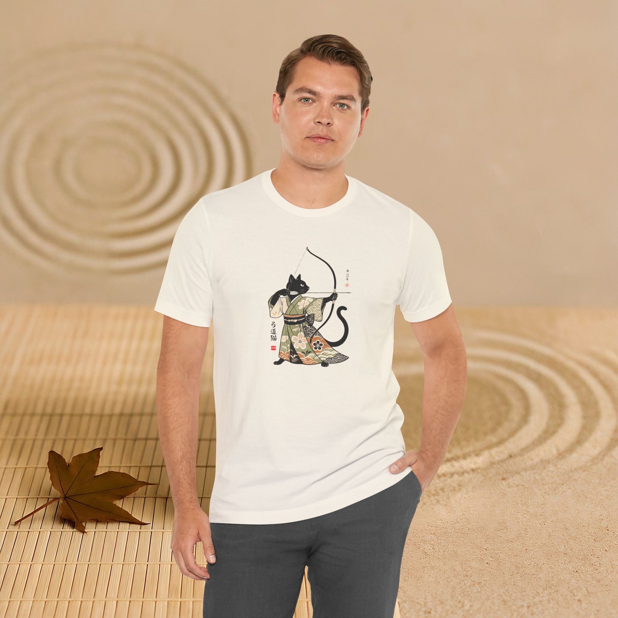 Kyudo Cat Archer T-Shirt