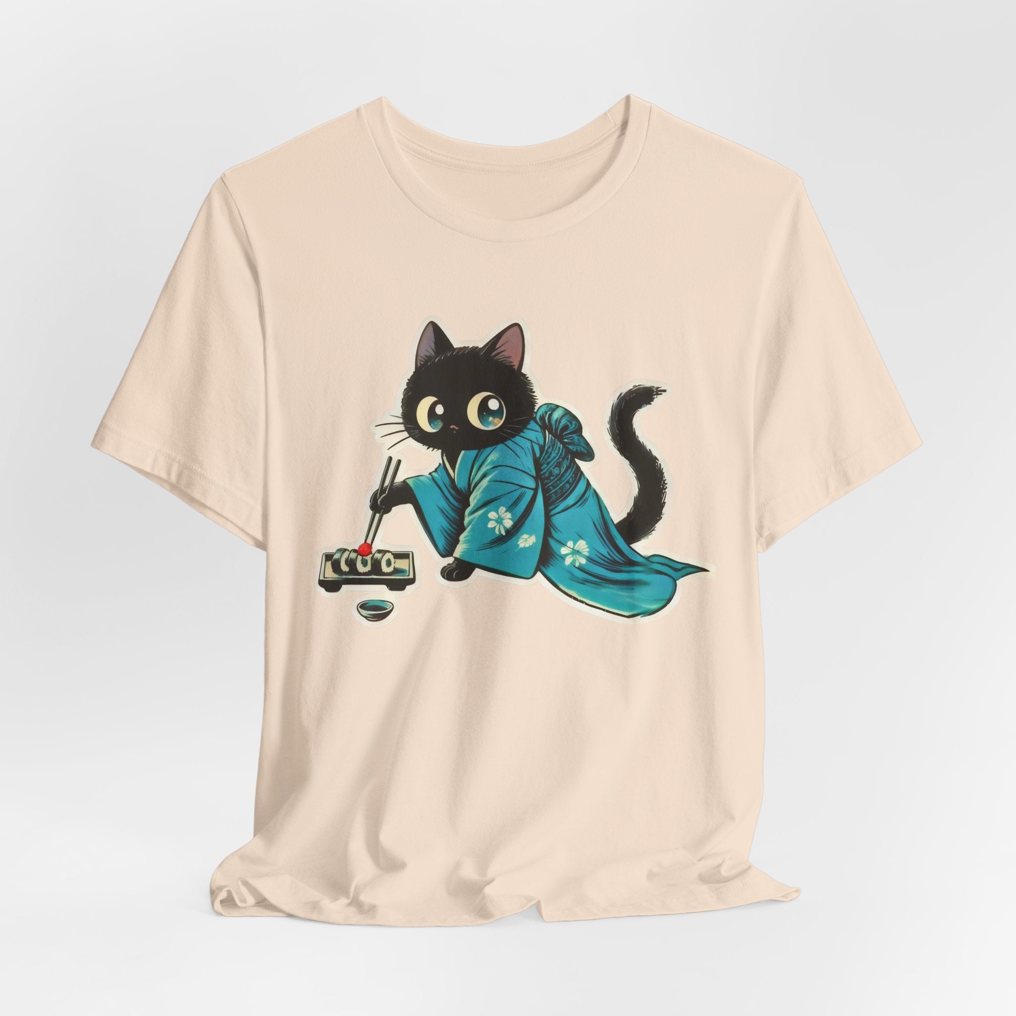 Sushi Cat Shirt - Japanese Kawaii Cat Tee