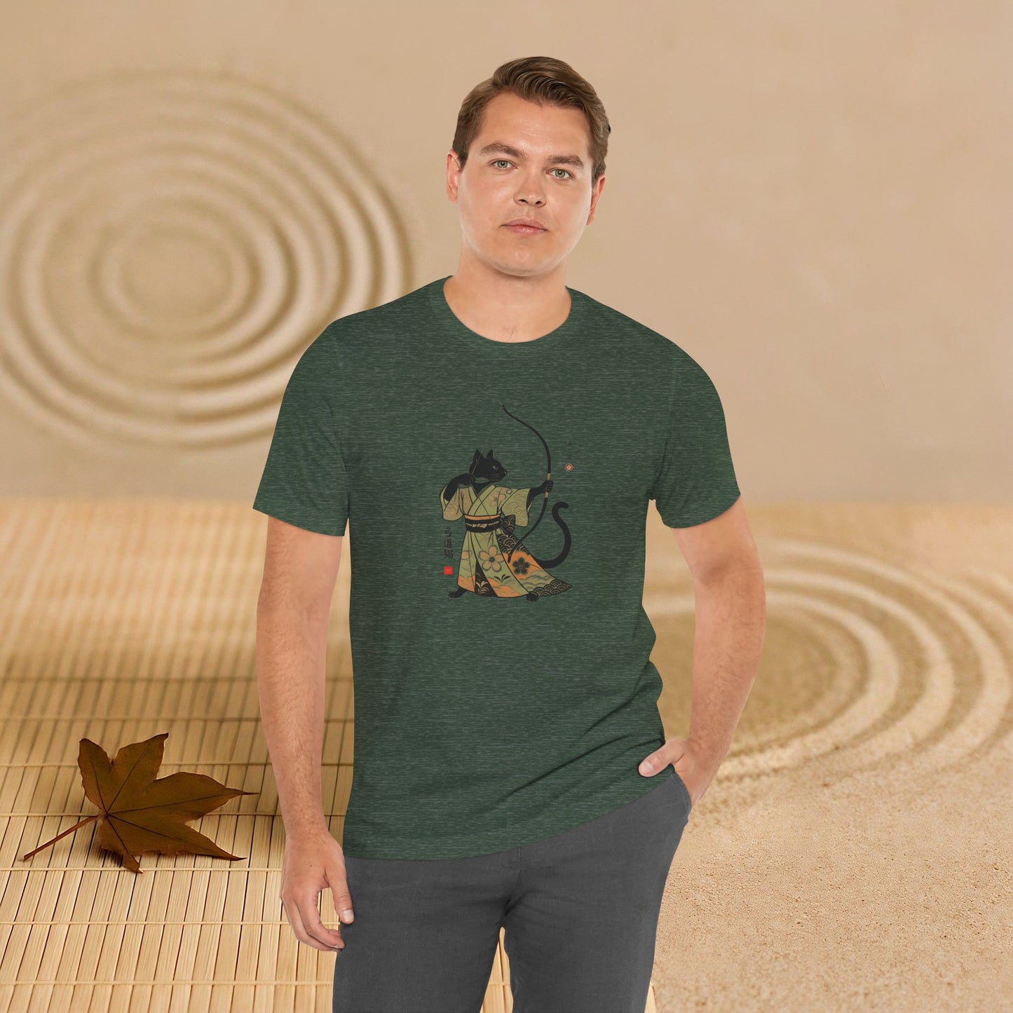 Kyudo Cat Archer T-Shirt
