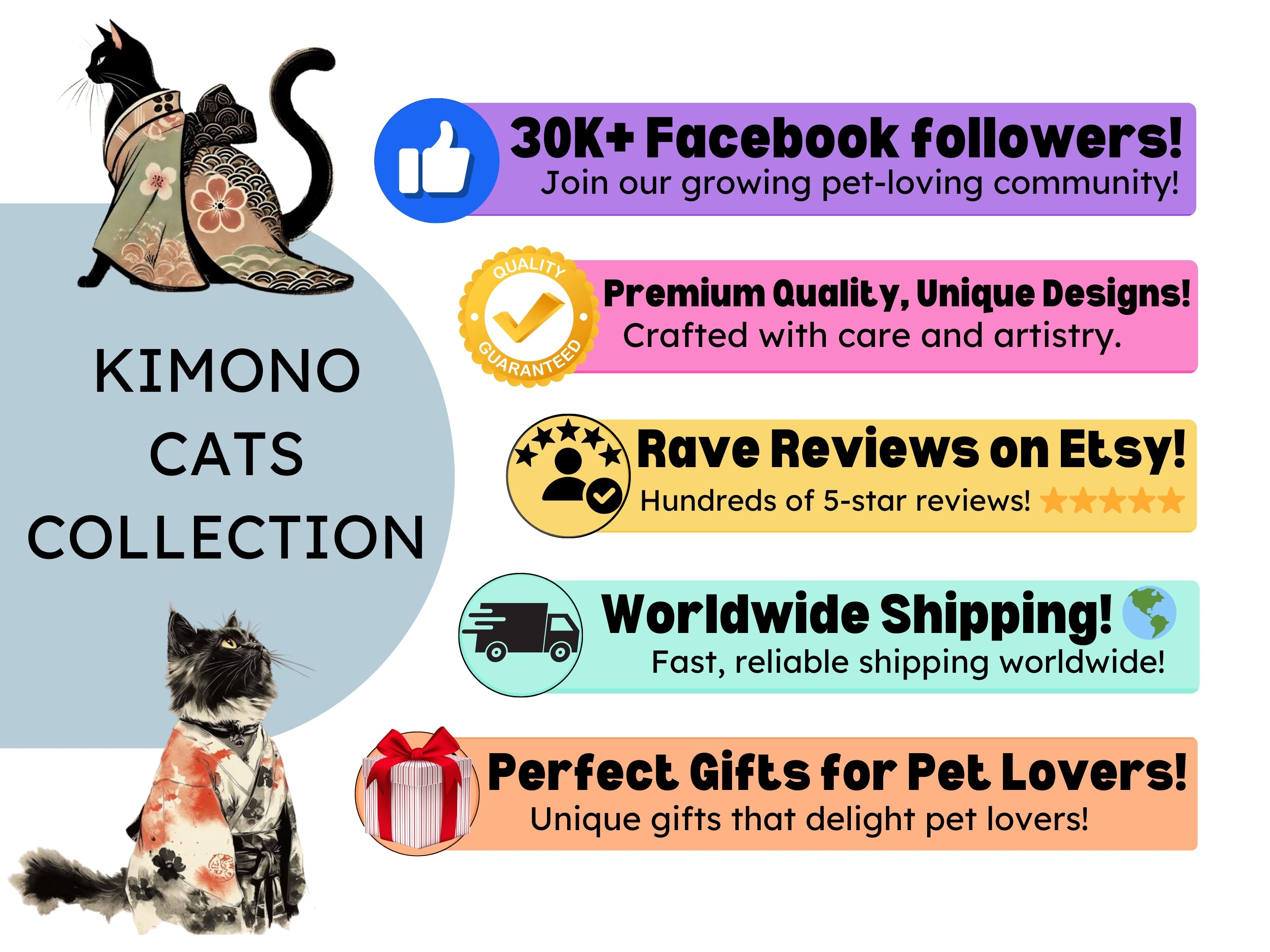 Taiko Drum Cat Wall Art