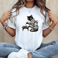 Sushi Cat T-Shirt | Adorable Japanese Cat in Kimono Design - Kimono Cats Collection