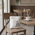 Sakura Cat in Kimono Tote Bag – Japanese Cherry Blossom Canvas Tote