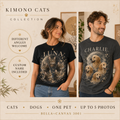 Custom Vintage Pet Shirt, Personalized Dog Cat Photo Tee, Pet Name Bootleg T-Shirt, Bella Canvas 3001 Gift