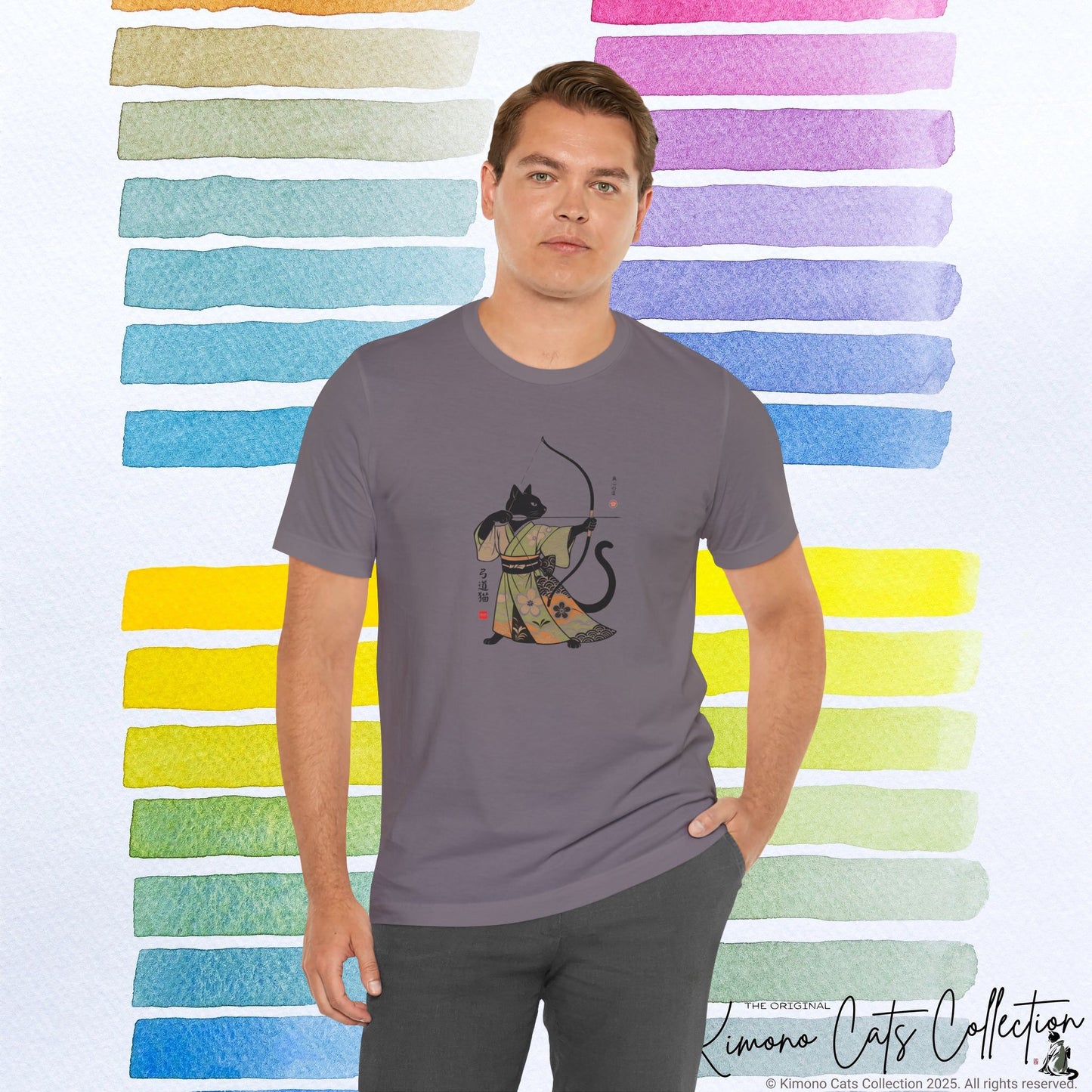 Kyudo Cat Archer T-Shirt
