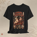Curse of the Shrine Cat Vintage Pinup Japanese Horror Graphic