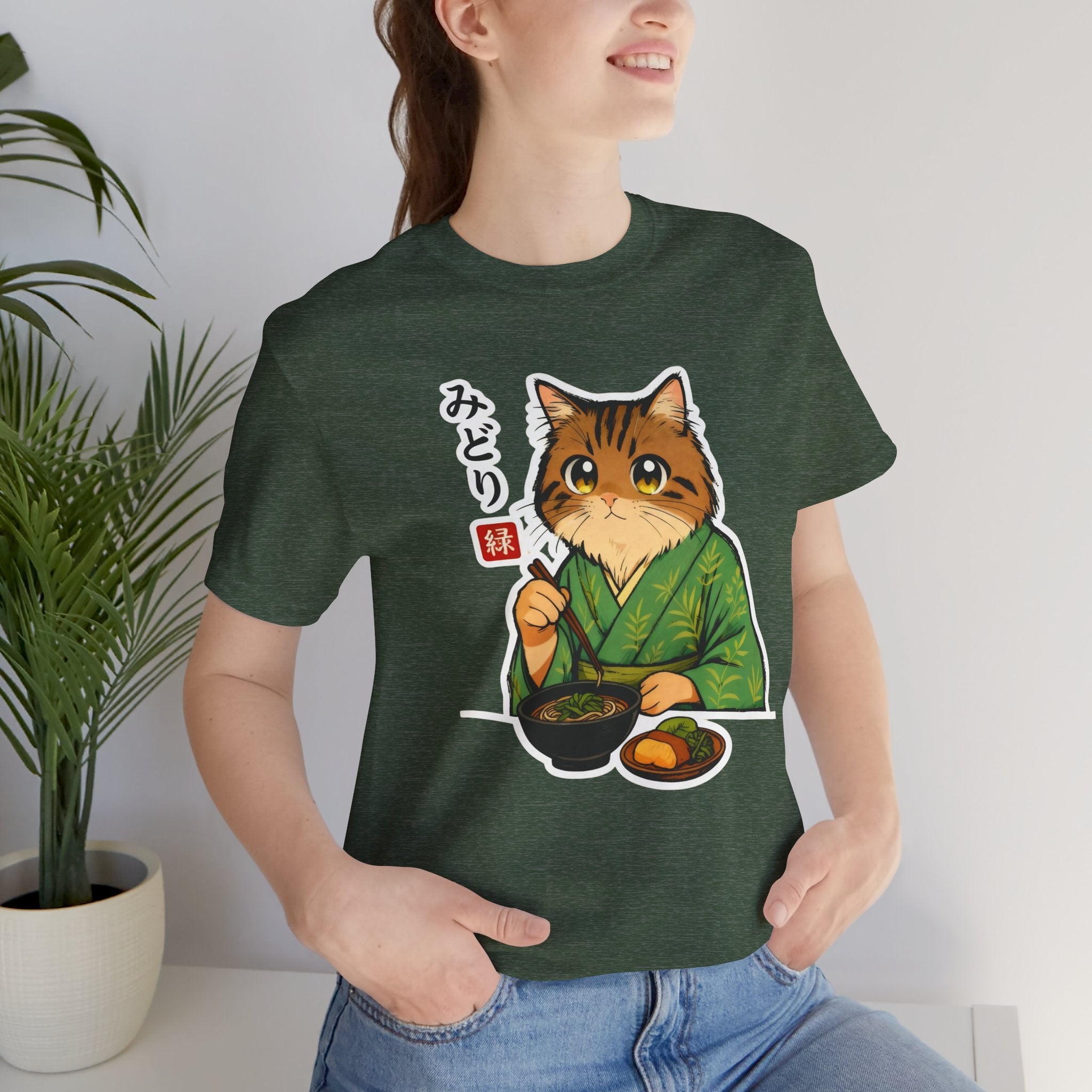 Ramen Kimono Cat Shirt - Japanese Noodle Cat Tee